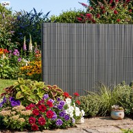 PVC balkono uždanga 160x500 cm „BARU“, antracito spalvos - PirkPatogiai.lt