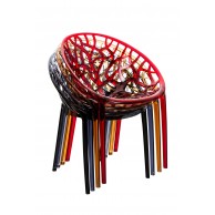 2 vnt. rinkinys CRYSTAL sukraunamos kėdės - PirkPatogiai.lt