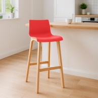 Baras kėdė Hoover Natura 4 kojų rėmas