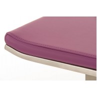 Baras kėdė „Lameng E78“, violetinė