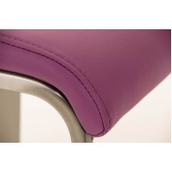 Baras kėdė „Lameng E78“, violetinė