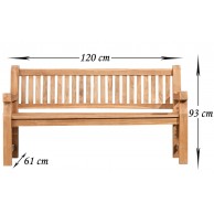 Tiko suolas Jackson 120 cm - PirkPatogiai.lt