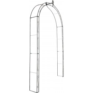 Rožių arka Anna bronza