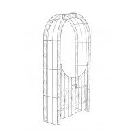 Rožių arka su Tor Sina