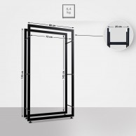 Malkų stovas Keri V2 25x80x150 - PirkPatogiai.lt