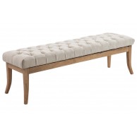 Sėdimoji sofa Ramses, audinys, senovinis šviesus, 150 - PirkPatogiai.lt