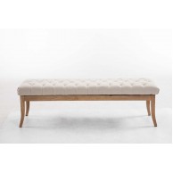 Sėdimoji sofa Ramses, audinys, senovinis šviesus, 150 - PirkPatogiai.lt