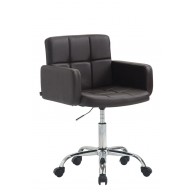Darbo taburetė „Los Angeles“ iš dirbtinės odos - PirkPatogiai.lt