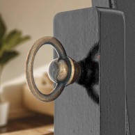 Stovinis veidrodis „Yolanda“ kampinis - PirkPatogiai.lt