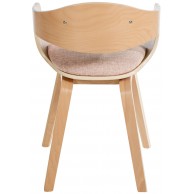 Kėdė Kingston Austas audinys natura/kreminė