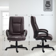 Biuro kėdė XL Sparta dirbtinė oda