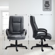 Biuro kėdė XL Sparta dirbtinė oda