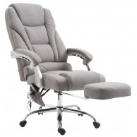 Biuro kėdė „Pacific“ iš audinio su masažo funkcija