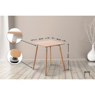 Stalas „Viborg 60 Natura“