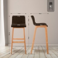 Baras kėdė Hoover Audinys Natura