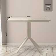 Stalas „Sky“ 80 cm - PirkPatogiai.lt