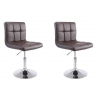 2 vnt. komplektas „Lounger Palma V2“ dirbtinė oda