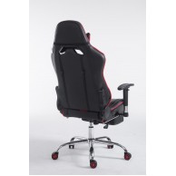 Racing biuro kėdė Limit V2 dirbtinė oda su atrama kojoms