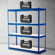 Sandėlio lentynos 160x60x180 cm - PirkPatogiai.lt