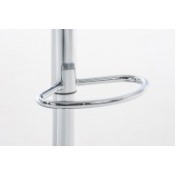 2 baro kėdžių rinkinys „Hover“ plastikinės baltos