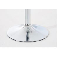 2 baro kėdžių rinkinys „Hover“ plastikinės baltos