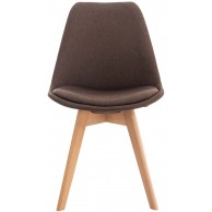 4 vnt. kėdžių rinkinys „Linares“ audinys