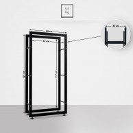 Malkų stovas Keri V2 25x60x125 - PirkPatogiai.lt