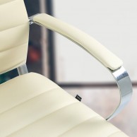 „Oakland“ biuro kėdė iš natūralios odos