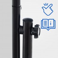 Stovinis veidrodis „Nane Oval“ - PirkPatogiai.lt