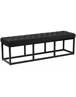 Sēdamais dīvāns Polson Velvet Black 150 cm