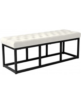 Sēdamais dīvāns Polson Velvet Black 120 cm
