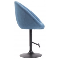 Baras kėdė London V2 audinys juodas
