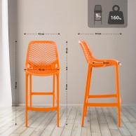 2 vnt. baro kėdžių rinkinys „Air“