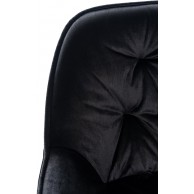 Baras kėdė „Gibson“ iš aksomo