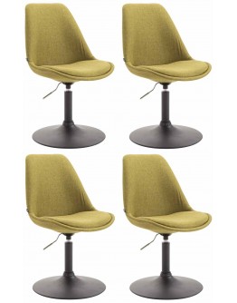 4 kėdžių rinkinys „Maverick B“ su audiniu