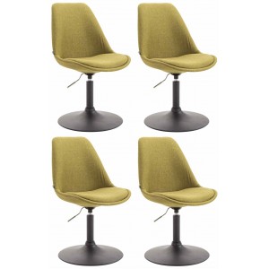 4 kėdžių rinkinys „Maverick B“ su audiniu