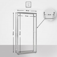 Malkų stovas Keri V2 25x80x150 cm - PirkPatogiai.lt