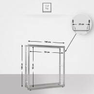 Malkų stovas Keri V2 25x100x100 cm - PirkPatogiai.lt