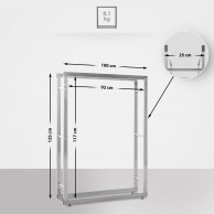 Malkų stovas Keri V2 25x100x125 cm - PirkPatogiai.lt