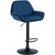 Baras kėdė Braga Velvet juoda