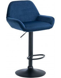 Baras kėdė Braga Velvet juoda