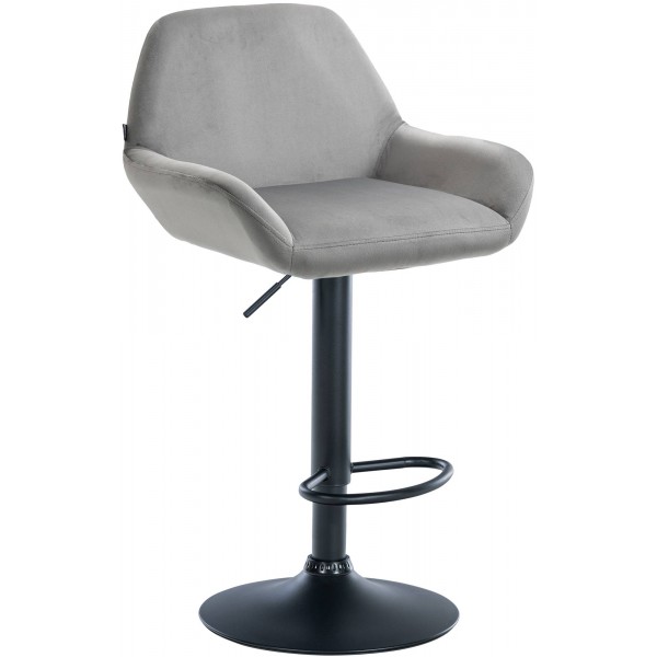 Baras kėdė Braga Velvet juoda
