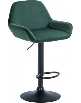 Baras kėdė Braga Velvet juoda