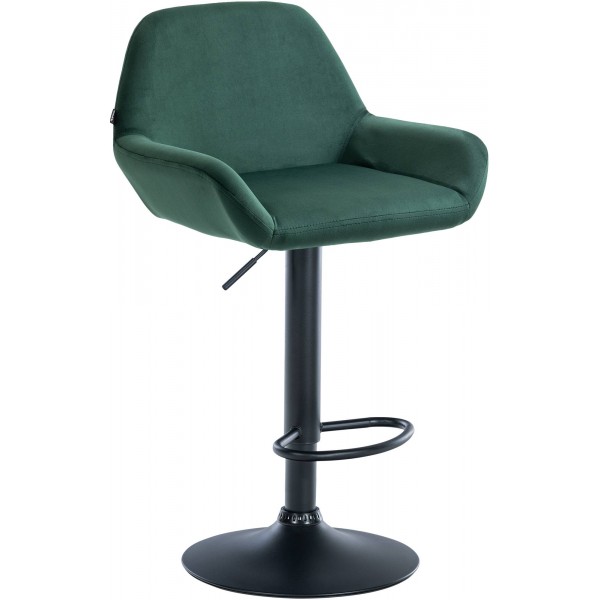 Baras kėdė Braga Velvet juoda