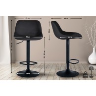 Baras kėdė Loft Samt