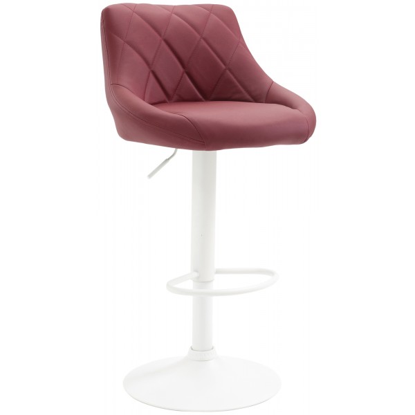 Baras kėdė Lazio dirbtinė oda balta