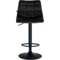 Baras kėdė Jerry Velvet juoda