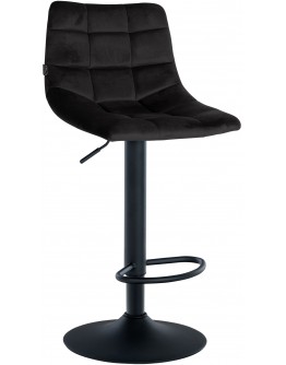 Baras kėdė Jerry Velvet juoda