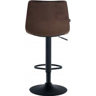 Baras kėdė Jerry Velvet juoda