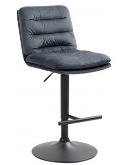 Baras kėdė Damar Velvet juoda